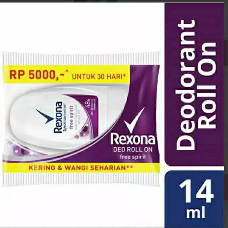 REXONA ROLL ON DEODORANT MINI - 14ml