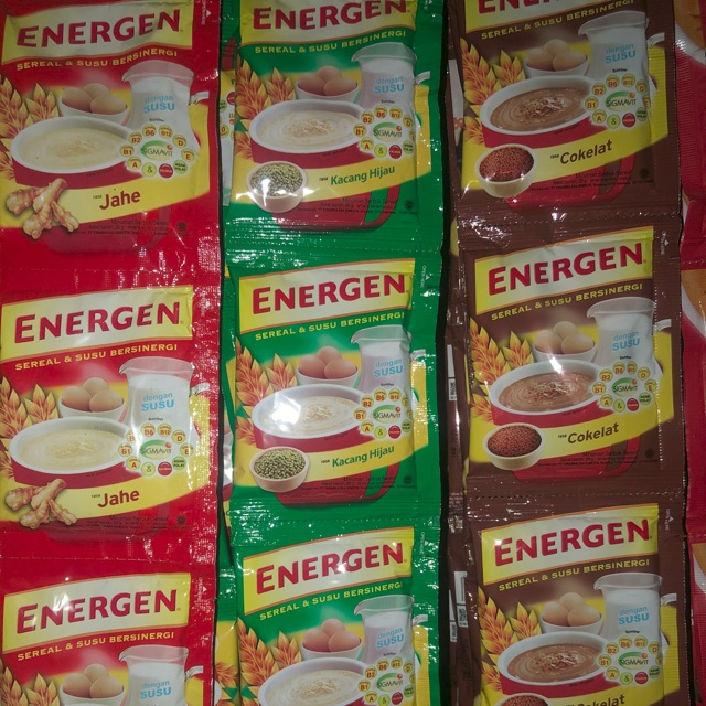 ENERGEN SUSU &amp; SEREAL BERGIZI