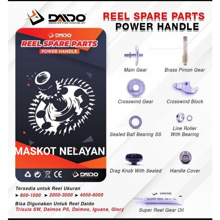 REEL SPART PART REEL DAIDO