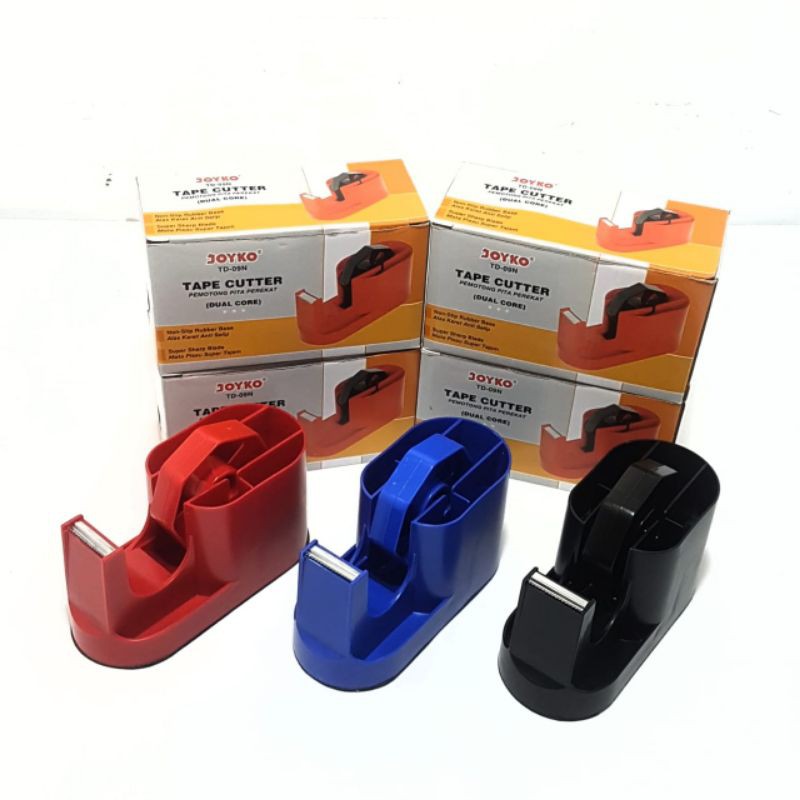 

Harga Grosir (5pcs) Tempat/Holder Selotip Dispenser Tape Cutter JOYKO TD-09N (Dual Core)