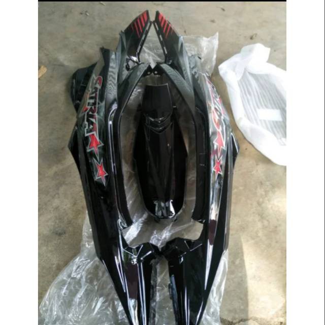 Murah Cover body satria Fu facelift 2014 plus cover tengah .
