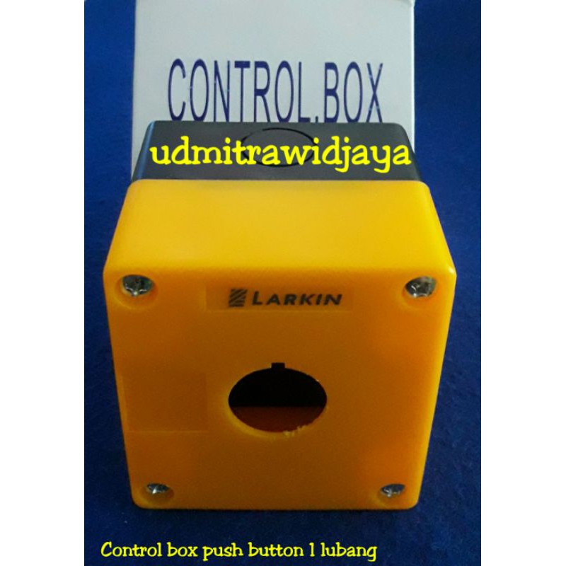 CONTROL BOX PUSH BUTTON 1 LUBANG 22mm box control push button emergency 1 hole kotak tombol on off