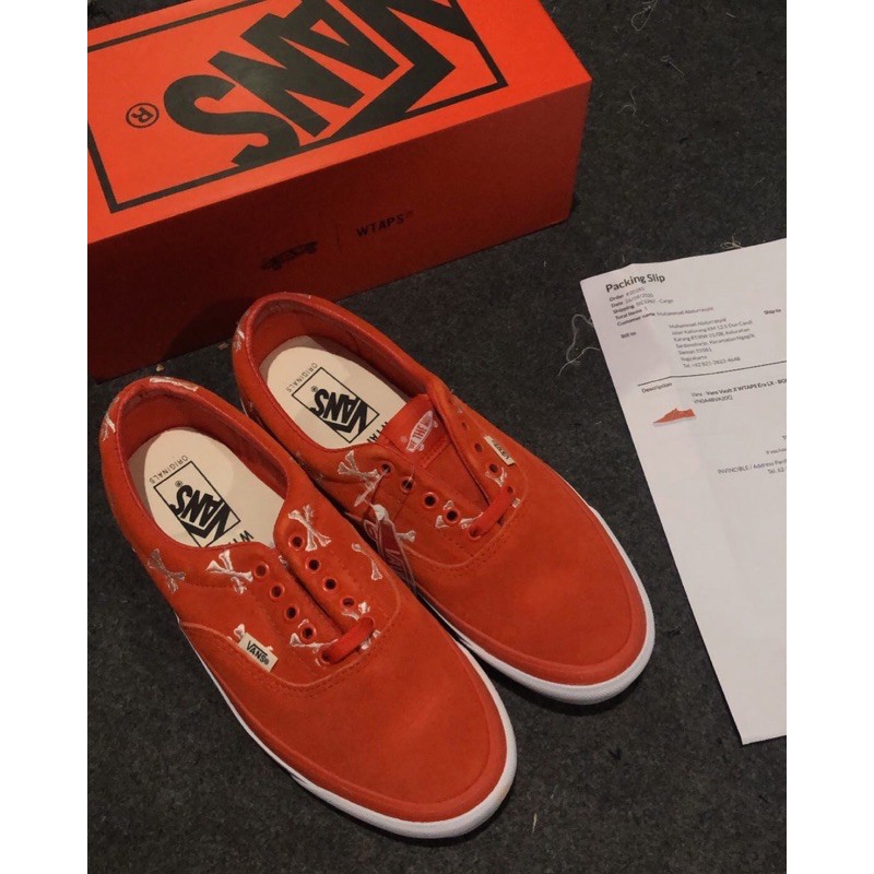 VANS ERA OG LX WTAPS ORANGE NOT VISVIM