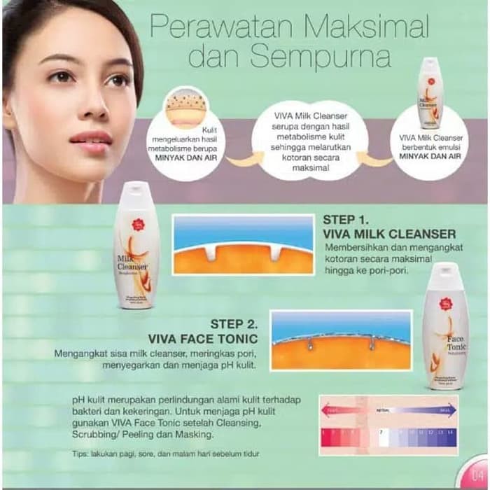 ✨LACIKOSME✨ SUSU PEMBERSIH VIVA ORIGINAL / VIVA MILK CLEANSER 200ML