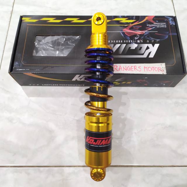 SHOCK BELAKANG TWOTONE TABUNG BAWAH COPY OHLINS 310 MM BEAT VARIO SCOOPY MIO FINO XEON LEXI DLL RMT1