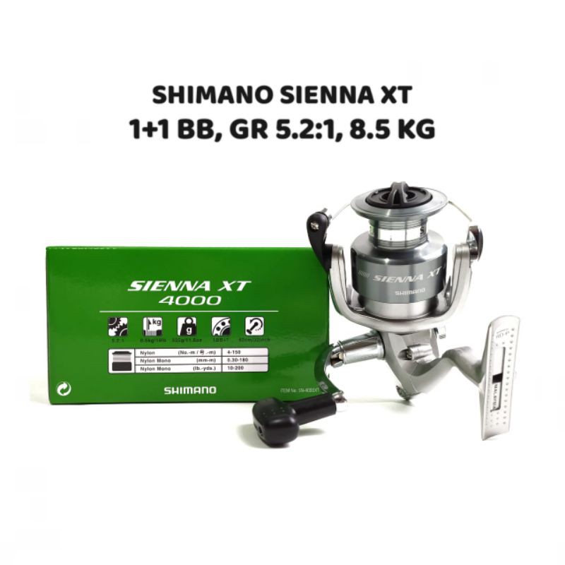 REEL SHIMANO SIENNA XT 4000