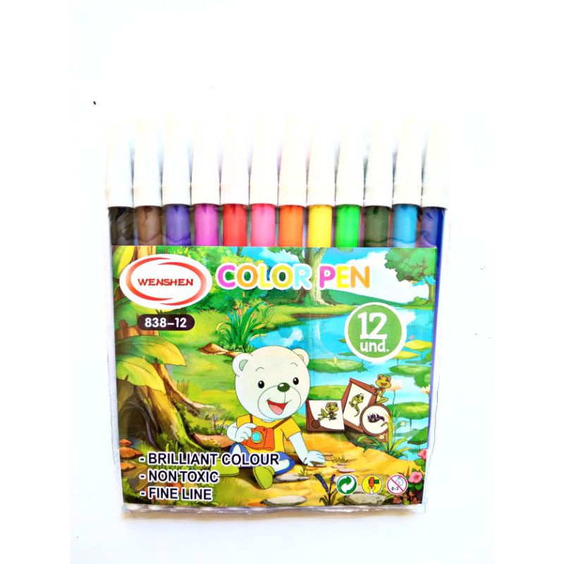 

Spidol 12 warna 838-12