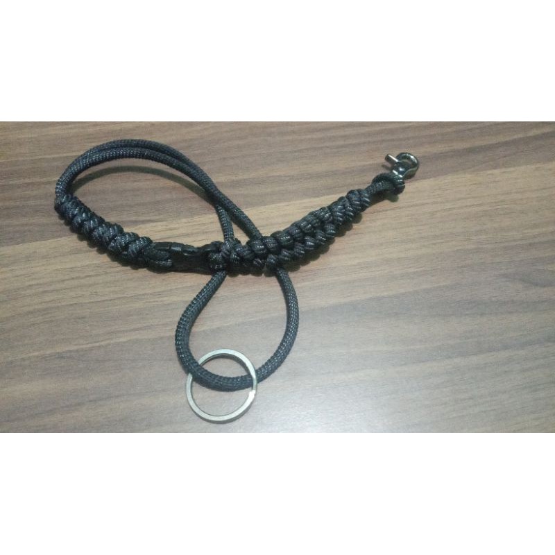 

laynard tali paracord,gantungan ID card,name tage ,laynard tali dompet