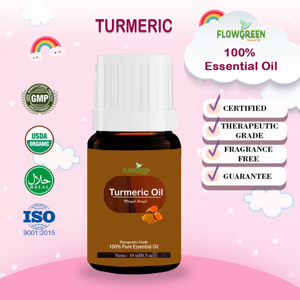 Turmeric Essential Oil Kemasan 10 ml by Flowgreen