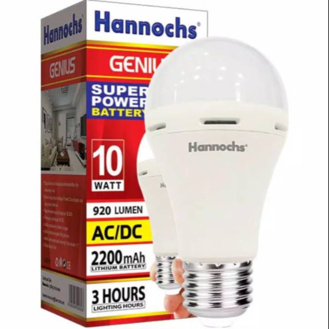 LAMPU EMERGENCY HANNOCHS - 10 WATT