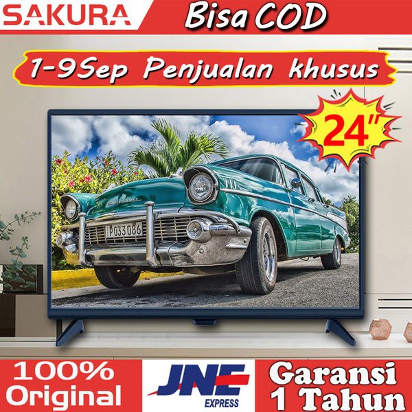 Spesial Sakura TV LED 24 inch tv murah HD Televisi Model TCLG-S24O Limited