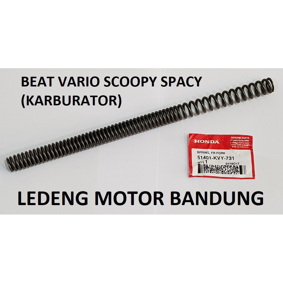 ORI Per Shock Depan Beat Vario Scoopy Spacy Spring Front Shockbreaker Original KVY AHM Honda Matic