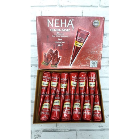 hena neha 12 pcs set box