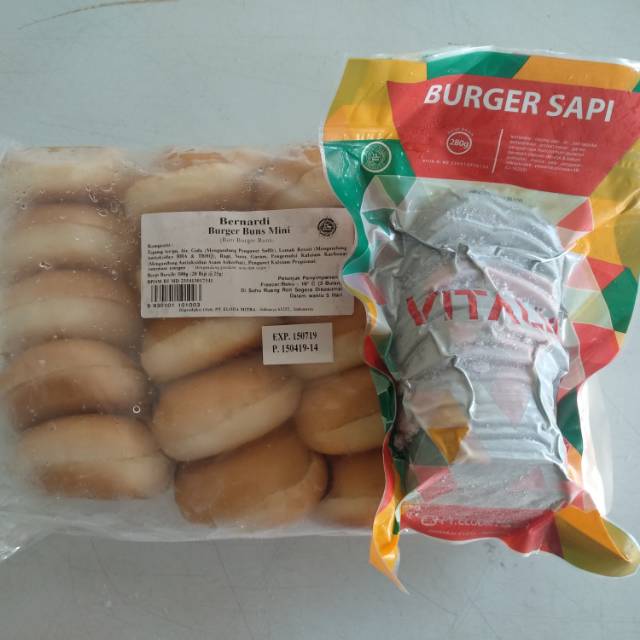 

Paket burger 20 pieces