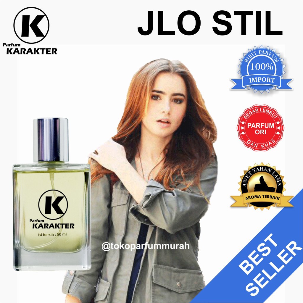 Bisa Cod | Parfum Cewek Jlo Still  Bibit Parfum Import Wangi &amp; Tahan Lama  Kemasan 30ml