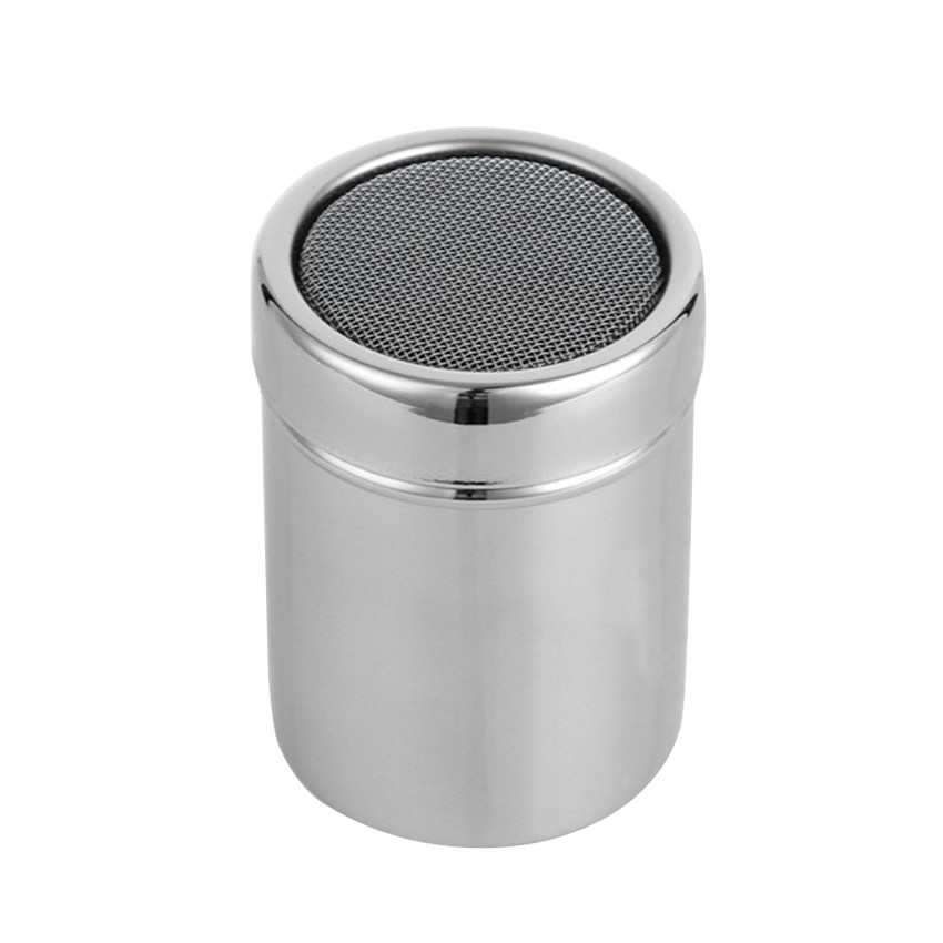 Huanyi Penabur Bubuk Stensil Kopi Coklat Gula Barista Serbaguna - HY18041504 - Silver Grab Med