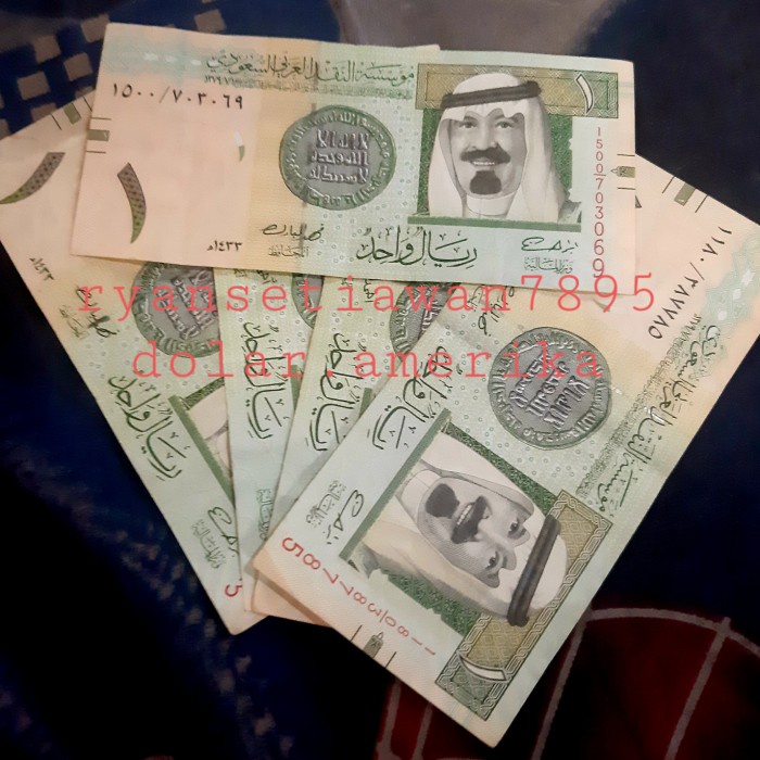 KUNO-UANG- 1 RIAL RIYAL REAL ARAB SAUDI BUKAN DOLAR DOLLAR USD SGD EURO POUNDSTER -UANG-KUNO.