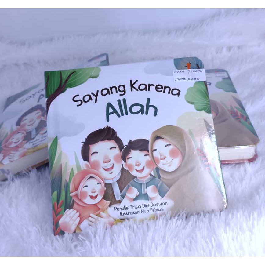 Buku Anak Boardbook Sayang Karena Allah (Reject) By. Hoope