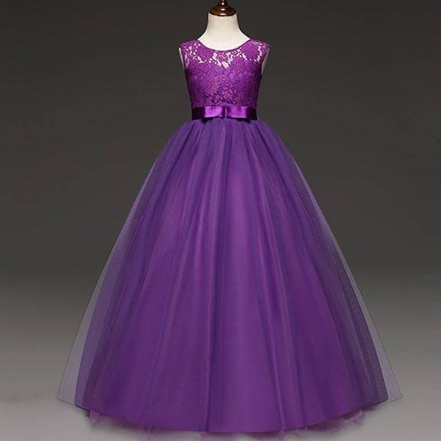 gaun purple