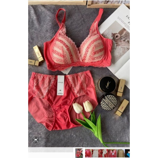 Selmark Set Bra Pink