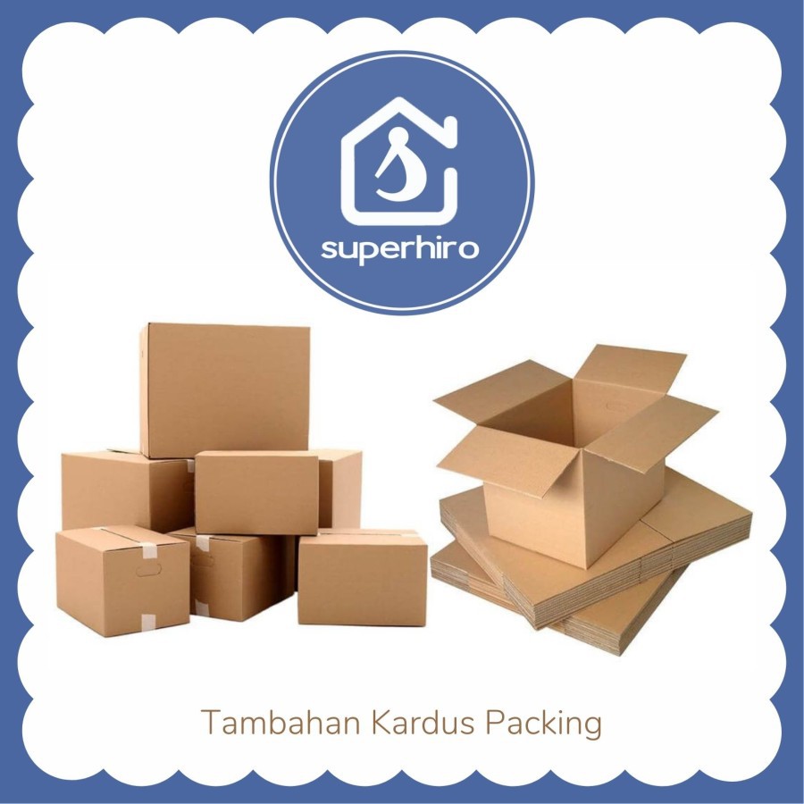 Box Kardus Tambahan Packing Produk SuperHiro Shop