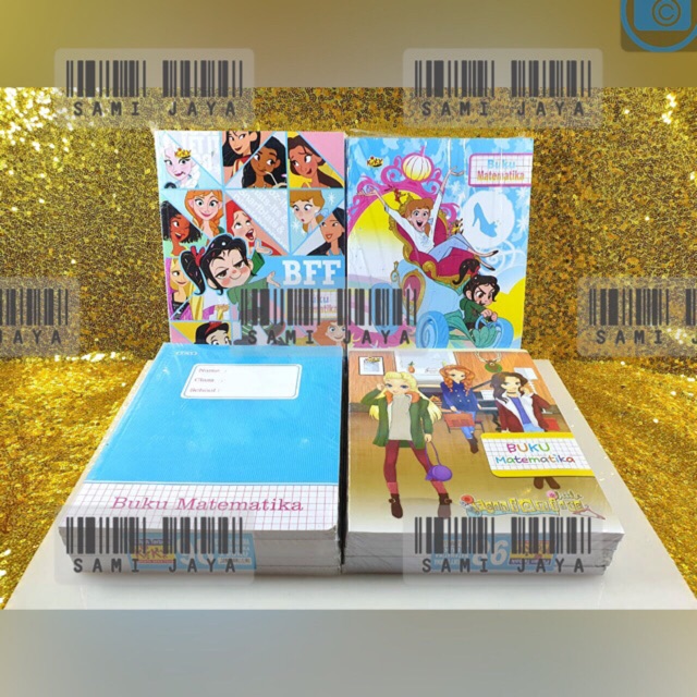 

[PACK] Buku Kotak Kecil Strimin Matematika Kiky 100 Lembar
