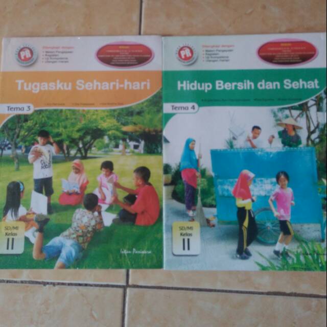 Buku PR Tematik SD kelas 2 tema 3,4 k13