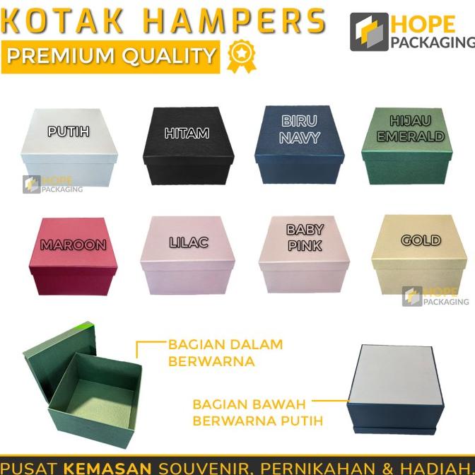 

[COD] Kotak Hampers Bloom Box/ Square Flower Box/ Kotak Kado Hampers Square [COD]