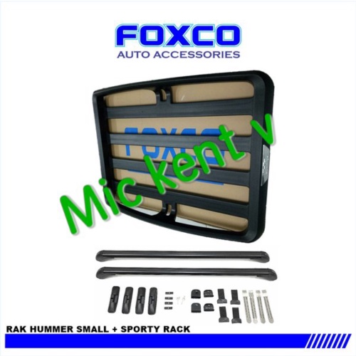 Dijual paket kaki roof rak dan ak bagasi atas sport rak mobil pajero sport Berkualitas