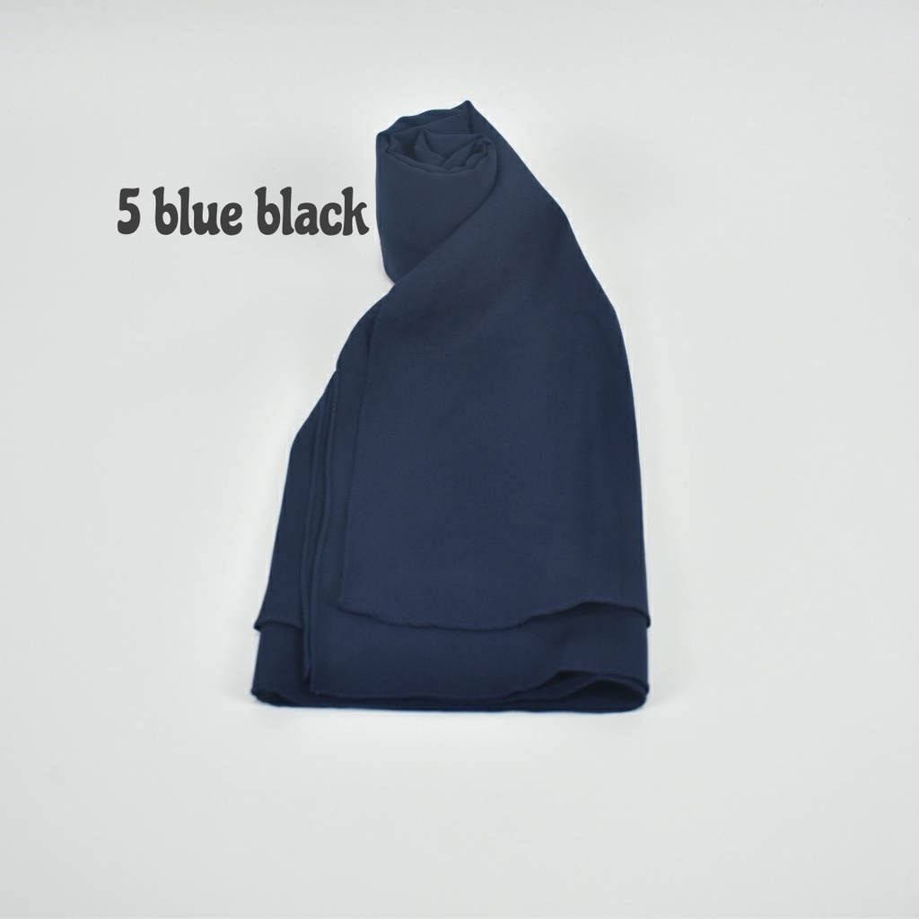 PASHMINA DIAMOND ITALIANO / PASHMINA DAIMOND / PASHMINA POLOS / PASHMINA PANJANG-5 blue black