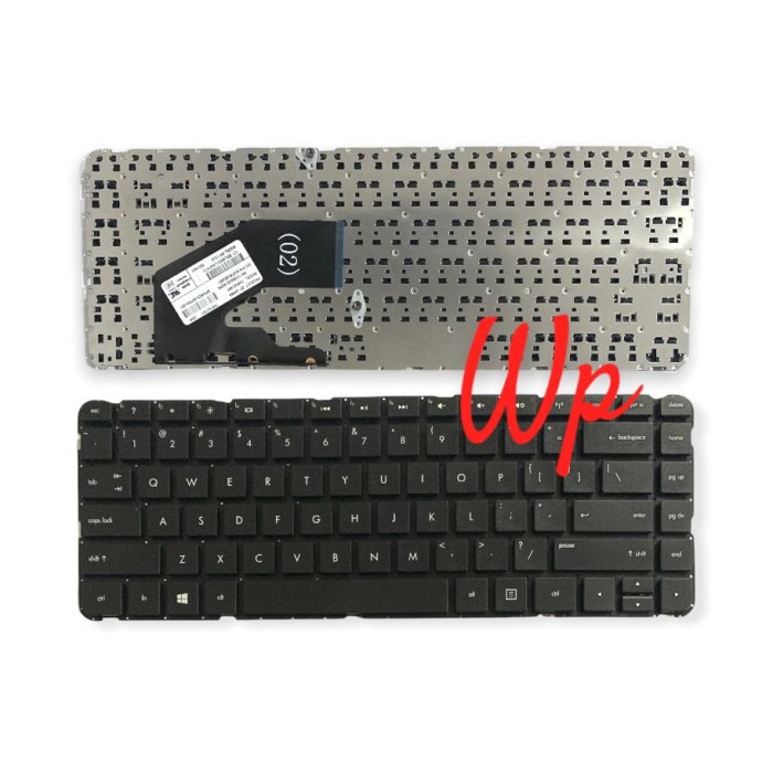 Keyboard Laptop HP Pavilion M4 m4-1000 M4-1009TX M4-1015TX 705743-001