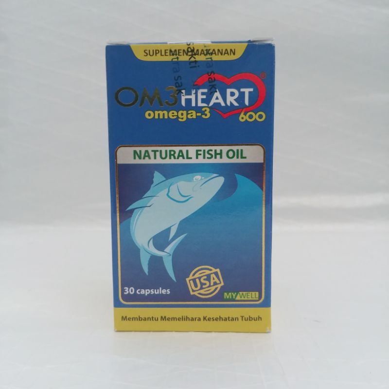 Omeheart Omega 3 Isi 30 Kapsul*