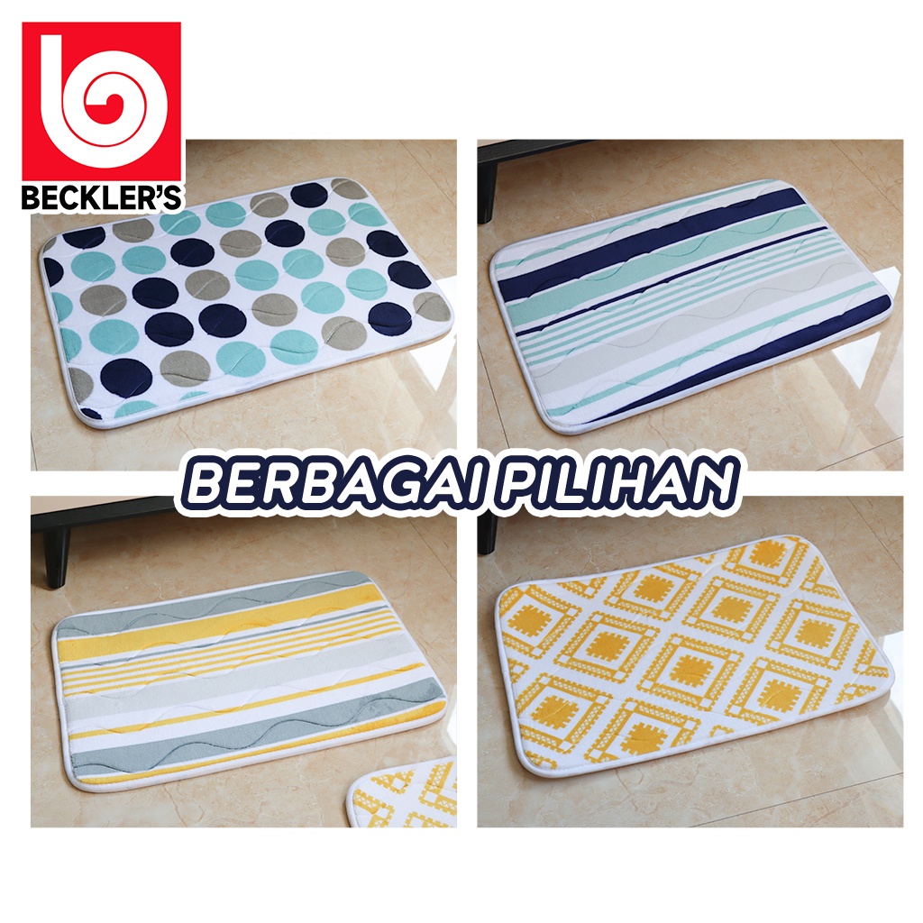 Keset kaki Anti Slip Bahan Flanel 4 Motif HIGH QUALITY / Keset rumah UKURAN 40x60CM