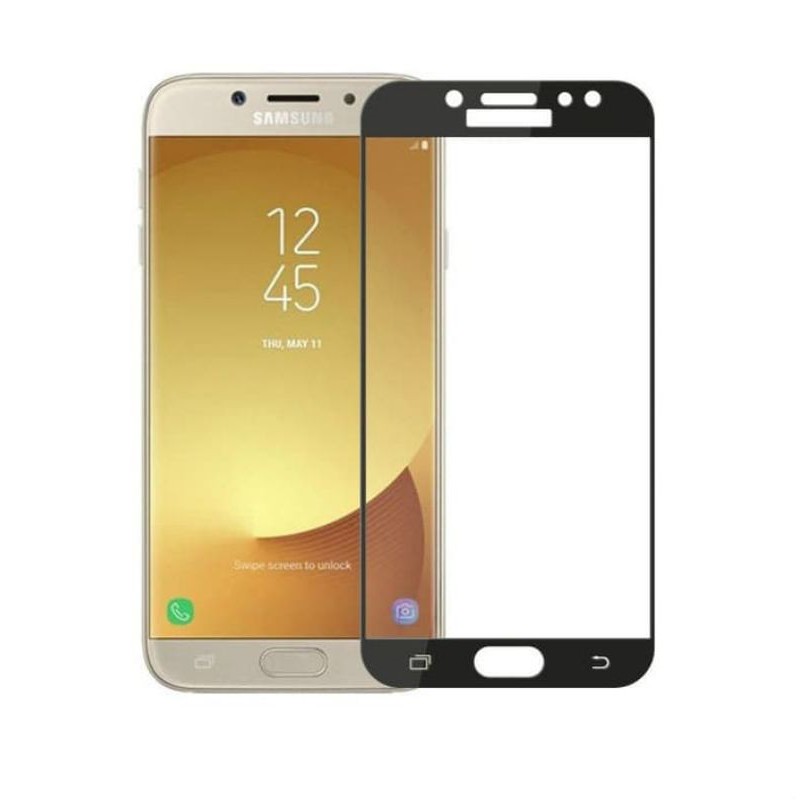 Tempered glass samsung j5 pro /j520 full cover