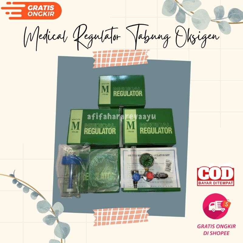 Medical Regulator Tabung Oksigen/Regulator