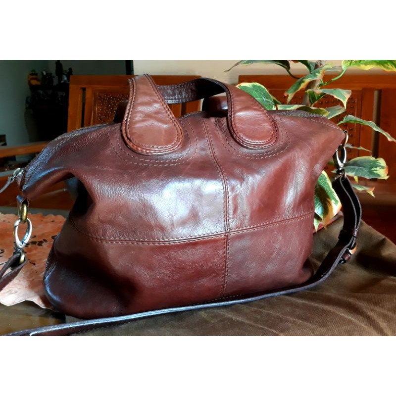 Bucini bag leather (yanti old preloved)