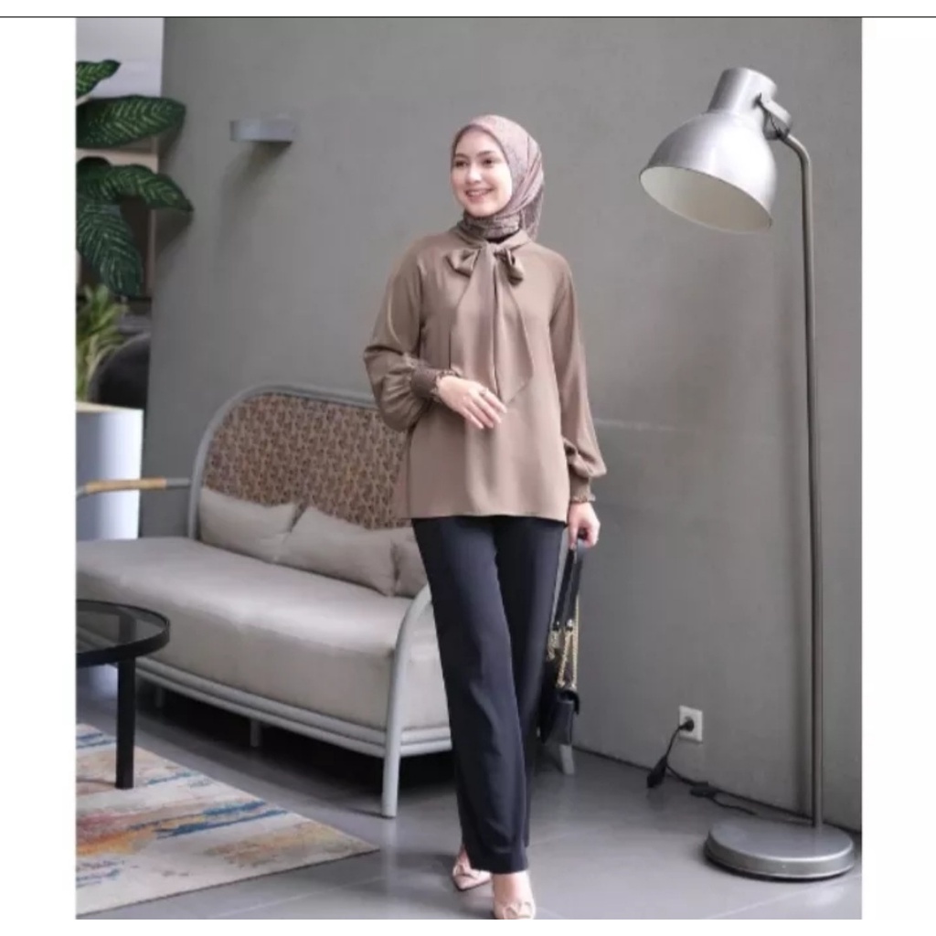 ZAKIA BLOUSE/atasan terbaru/atasan termurah/blouse lucu/vintage/terlaris