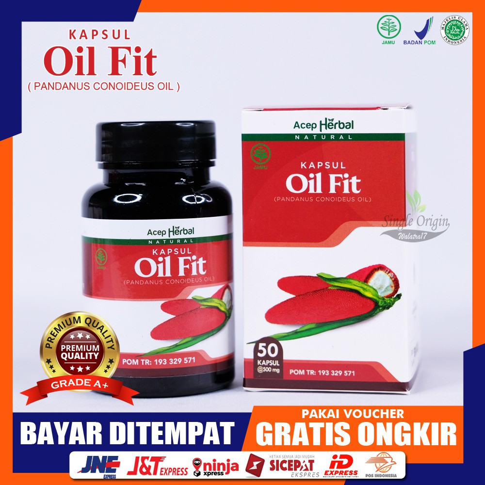 

Oil Fit Acep Herbal Kapsul Minyak Buah Merah Papua 100& Asli Original Sudah BPOM dan HALAL MUI