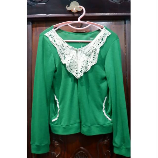Blazer hijau