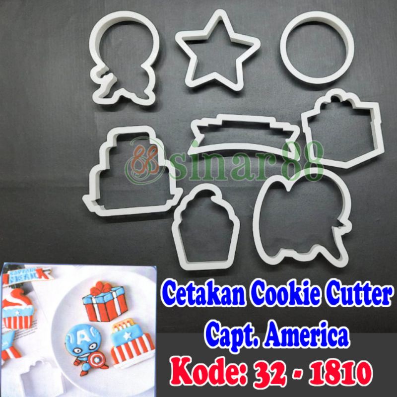 

Cookies Cutter Captain America