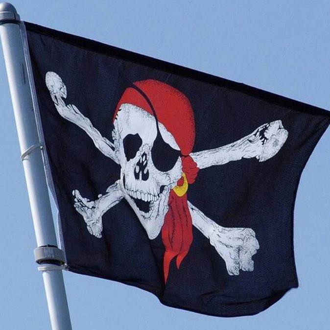 40+ Trend Terbaru Gambar Tengkorak Bajak Laut Keren Hitam ...