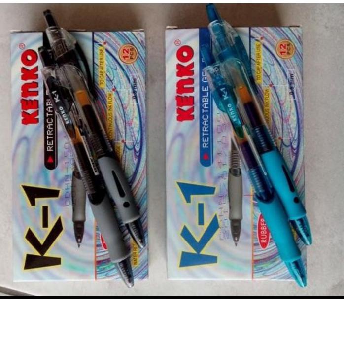 

Miliki - Pulpen Ballpoint gel Kenko K1 12 pcs