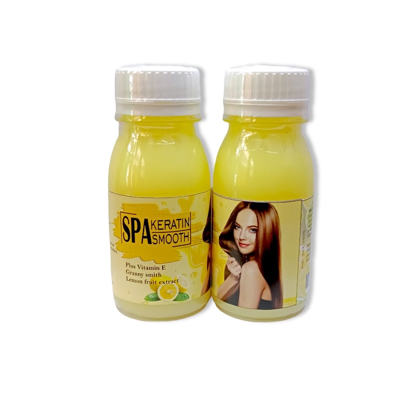 SPA KERATINE SMOOTH kemasan botol 80 gr HAIR MASK