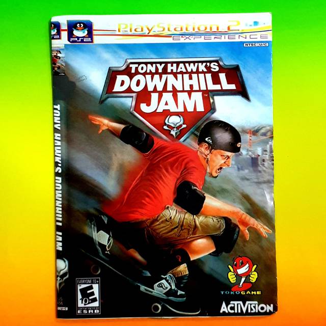 Terlaris kaset ps2 Experience Tony Hawk's DOWNHILL JAM