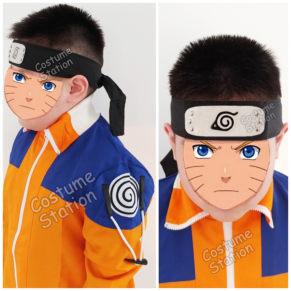 Kostum Naruto Blue / Costume Ninja Konoha Anime anak