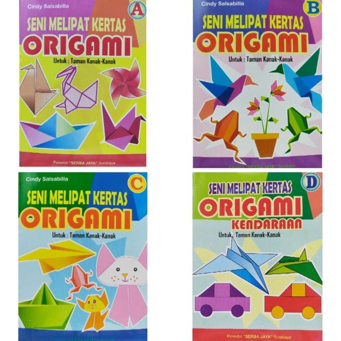 

Buku Seni Melipat Origami Untuk Anak Tk/Paud Terbaru