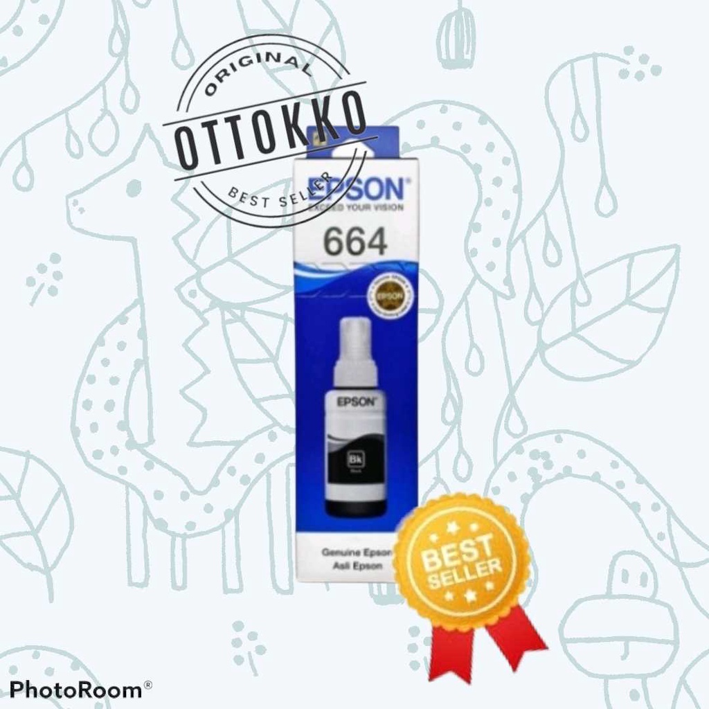 Tinta Epson 664 Black Original