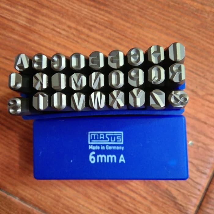 

TST | Huruf Ketok 6 Mm Stamp Punch Letter A - Z Masus germany