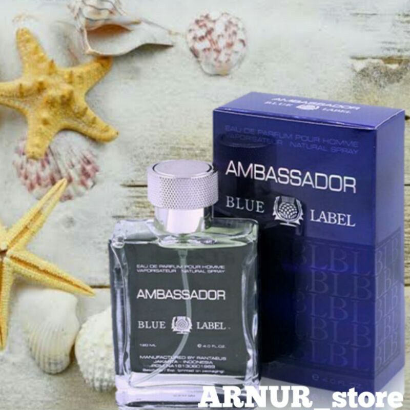 PARFUM AMBASSADOR BLUE LABEL 120 ML