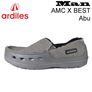  Sepatu  Slop  Mickelson by Ardiles  AMC Mickxon Abu Ukuran 38 